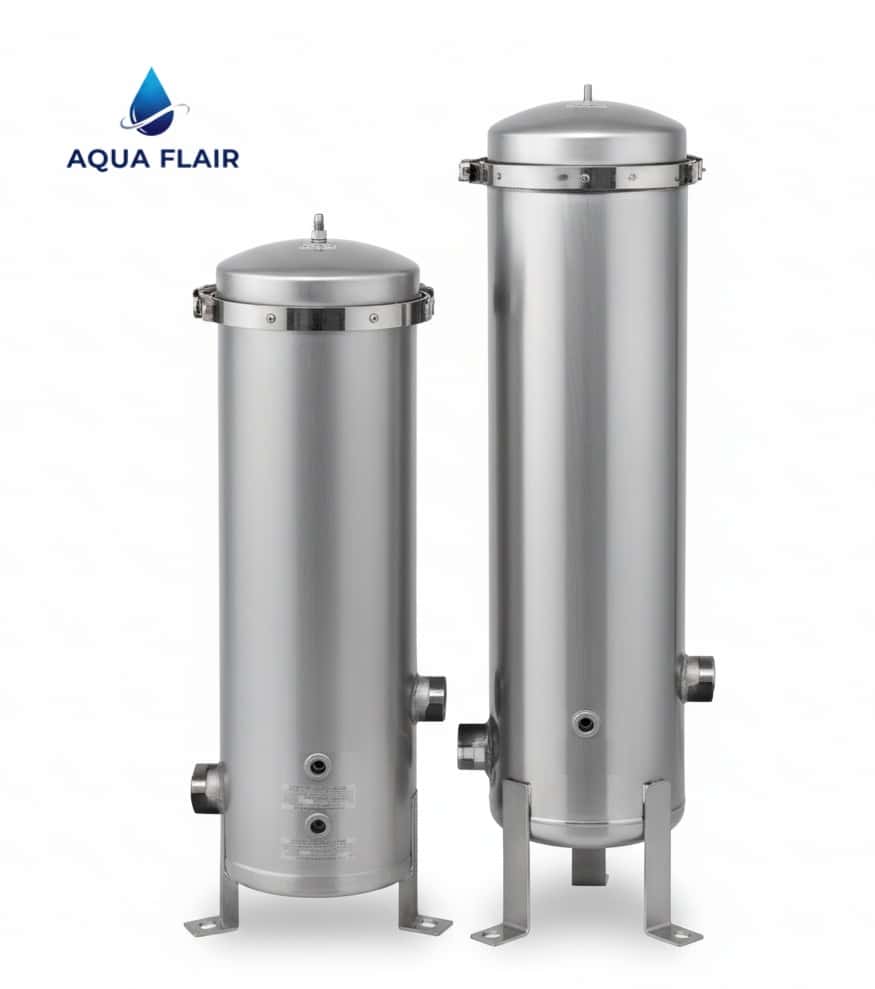 Stainless Steel 5x40 Filter Housing