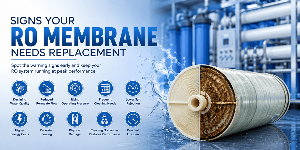 Signs Your RO Membrane Needs Replacement