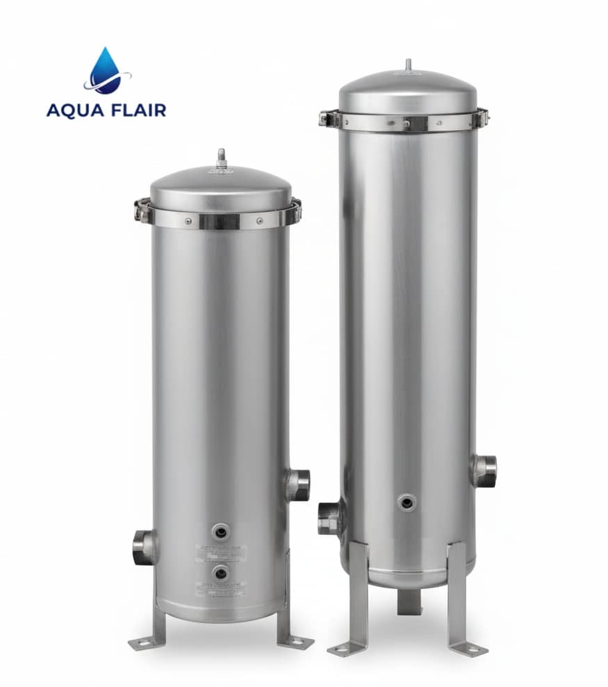 Stainless Steel 5x30 Filter Housing Stainless Steel 5x20 Filter Housing