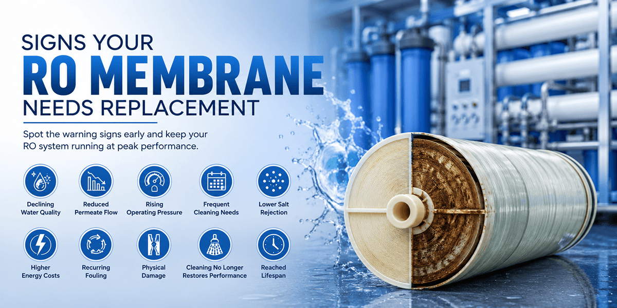 Signs Your RO Membrane Needs Replacement
